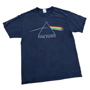 Vintage Pink Floyd Dark Side of the Moon T-Shirt Prism Fade Large
